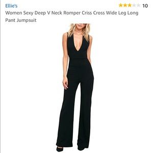 Never been worn black jumpsuit from amazon